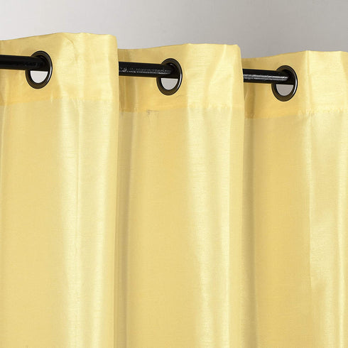 Adore the Decor™ Faux Silk 54 x 84 in. Single Grommet Curtain Panel